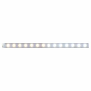 Paulmann LED Strip Function MaxLED 500 Erweiterungsset Silber IP44 1m 7W 550lm CCT 3000-6500K 230/24V