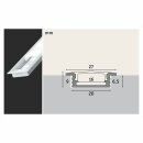 Paulmann Floor Bodeneinlaß Profil Function Floor Alu 2m für LED Strips
