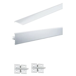 Paulmann Duo Basisset 70520 Aluminium eloxiert 1m LED Strip Profil Up&Down