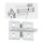 Paulmann Duo Basisset 70520 Aluminium eloxiert 1m LED Strip Profil Up&Down