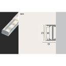 Paulmann Square 70810 Alu/satinierter Diffusor 2m LED Strip Profil