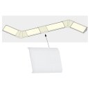 4 x Paulmann Delta Cover 70263 Satin für LED Strip Profile