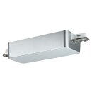 Paulmann URail Schienensystem Schienenadapter Chrom matt max. 400W  Dimmbar Zigbee