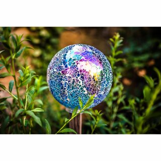 Gartenkugel Glas Globe Ø130mm Miracle Mosaic Mix