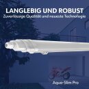 Müller-Licht LED Feuchraumleuchte Aqua-Slim Pro 125cm Weiß IP65 36W 5760lm Neutralweiß 4000K