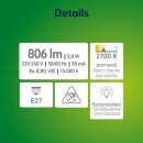 Müller-Licht LED Filament Retro A60 Birne 2,2W = 40W...
