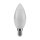 I-Glow LED B35 Kerze 3,7W = 42W E14 matt 500lm warmweiß 3000K Ra>90