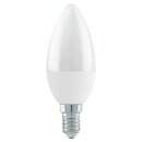 LightZone LED B35 Kerze 4W E14 matt 470lm warmweiß...