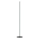 Müller-Licht LED Stehleuchte Lenia Schwarz 124cm 9W RGBW bunt warm Dimmbar Fernbedienung + Audiosensor