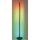 Müller-Licht LED Stehleuchte Lenia Schwarz 124cm 9W RGBW bunt warm Dimmbar Fernbedienung + Audiosensor