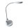 Müller-Licht LED Schreibtischlampe Weiß 2W 150lm kaltweiß 6500K Handyhalterung