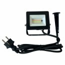 Müller-Licht LED Fluter Strahler Schwarz IP44 10W...