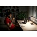 Ledvance LED Tischleuchte Office Line Desk Banker Schwarz 17W 780lm CCT 2700K - 6500K induktives Laden Dimmbar