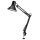 Ledvance LED Tischlampe Anbauleuchte Office Line Desk Retro Clip Schwarz 9W 900lm warmweiß 3000K stufenlose Dimmfunktion