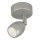 Light Topps LED Wandlampe Deckenstrahler Pree Nickel gebürstet 4,3W 230lm warmweiß 3000K