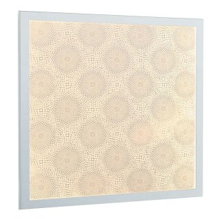 Paulmann LED Panel Lumix Pattern 50x50cm 11,5W 1000lm warmweiß 2700K Dimmbar