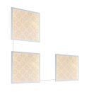 Paulmann LED Panel Lumix Pattern 50x50cm 11,5W 1000lm warmweiß 2700K Dimmbar