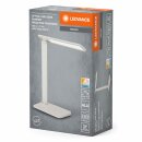Ledvance LED Tischleuchte Office Line Desk Banker Weiß 17W 780lm CCT 2700K 4000K 6500K induktives Laden Dimmbar