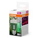 Osram LED Star Grow Lampe T60 10W E27 weiß/violett/blau klar 330lm Pflanzenlampe mit Schalter