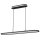 Ledvance LED Panelleuchte Office Line Ellipse Schwarz 100cm 57W 6336lm Neutralweiß 4000K CRI>90 Dimmbar