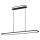 Ledvance LED Panelleuchte Office Line Ellipse Schwarz 100cm 57W 6336lm Neutralweiß 4000K CRI>90 Dimmbar