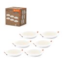 6 x Ledvance LED Einbaustrahler Downlight Essential...