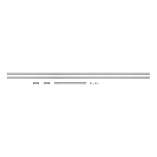 Paulmann Basissystem URail Schiene Chrom matt 2 x 1m max 1000W mit Mitteleinspeisung & Verbinder