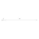 LED line LITE LED Feuchtraumleuchte Linix Weiß 150cm IP65 45W 5400lm Neutralweiß 4000K 120°