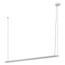 Osram LED Pendelleuchte Deckenlampe Office Line Slab Weiß 120cm 40W 4400lm Neutralweiß 4000K Dimmbar