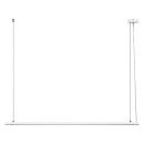 Osram LED Pendelleuchte Deckenlampe Office Line Slab Weiß 120cm 40W 4400lm Neutralweiß 4000K Dimmbar