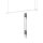 Osram LED Pendelleuchte Deckenlampe Office Line Slab Weiß 120cm 40W 4400lm Neutralweiß 4000K Dimmbar