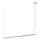 Osram LED Pendelleuchte Deckenlampe Office Line Slab Weiß 120cm 40W 4400lm Neutralweiß 4000K Dimmbar