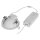 Spectrum LED Einbaustrahler Mobilo weiß Ø10,5cm 6,5W 800lm CCT 2700-6500K 360° schwenkbar