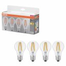 4 x Osram LED Filament A60 Birnen 7W = 60W E27 klar 806lm...