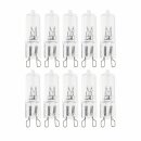 10 x Halogen Stiftsockellampe Backofen 25W G9 230V klar...