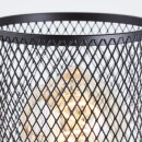 Brilliant Wandlampe Deckenleuchte Spotrondell Kamolo schwarz max. 40W E27 schwenkbar