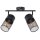Brilliant Wandlampe Deckenleuchte Spotrondell Kamolo schwarz max. 40W E27 schwenkbar