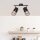 Brilliant Wandlampe Deckenleuchte Spotrondell Kamolo schwarz max. 40W E27 schwenkbar
