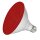 LED Leuchtmittel PAR38 Glas Reflektor IP65 15W = 75W E27 260lm Rot 90°