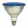 LED Leuchtmittel PAR38 Glas Reflektor IP65 15W = 75W E27 145lm Blau 90°
