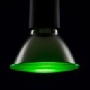 LED Leuchtmittel PAR38 Glas Reflektor IP65 15W = 75W E27 290lm Grün 90°