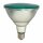 LED Leuchtmittel PAR38 Glas Reflektor IP65 15W = 75W E27 290lm Grün 90°