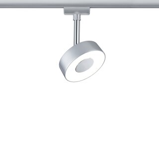 Paulmann LED URail Schienenstrahler Spot Circle Chrom matt 5W 308lm warmweiß 2700K