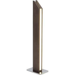 Brilliant LED Tischleuchte Unique Braun 12W 805lm warmweiß 3000K Dimmbar