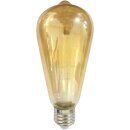 6 x LightMe LED Filament Leuchtmittel Edison Vintage 4W =...