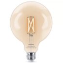Philips LED Smart Filament  G125 Globe 7W = 60W E27 Gold...