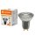 Ledvance LED Reflektor RM50 Glas 6,1W = 80W GU10 575lm Warmweiß 3000K Stufenlos Dimmbar Ra>97