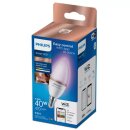 Philips WiZ Smart LED Kerze 4,9W = 40W E14 matt 470lm...