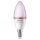 Philips WiZ Smart LED Kerze 4,9W = 40W E14 matt 470lm RGBW 2200K - 6500K App Alexa Google Apple WiFi
