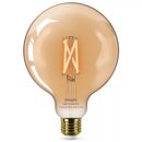 Philips WiZ Smart LED G125 Globe 7W = 50W E27 Gold 640lm...